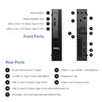 Dell Pro Micro QCM1250 Business Mini Desktop PC
