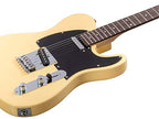 Monoprice 610261 Indio Series 6-String Electric Guitar - Blonde