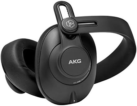 AKG K361 Pro Audio Studio Headphones - Closed-Back Design