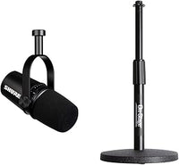 Shure MV7 USB Microphone: Podcast, Stream + Desktop Stand