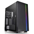 Thermaltake CA-1Y1-00M1WN-00 H700 TG Black Mid Tower ARGB Case