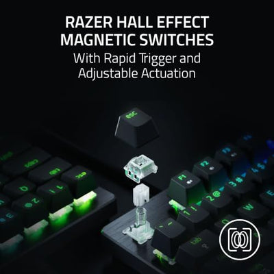 Razer Huntsman V3 HE Magnetic Analog TKL Gaming Keyboard