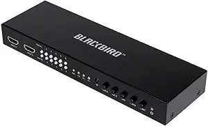 Monoprice 143395 Blackbird 4K 6x2 HDMI Matrix Audio