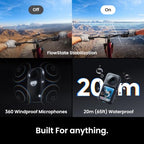 Insta360 X6 8K 360 Action Camera, Arctic White