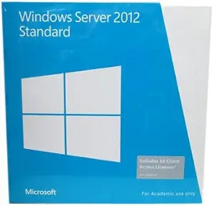 Microsoft P73-05368 Windows Server 2012 Standard Academic 10 CAL — main product image