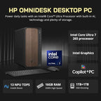 HP OmniDesk Copilot+ Compact Desktop PC