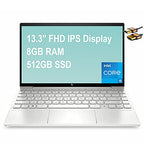 HP Envy 13 Laptop i5-1135G7 8GB 512GB SSD FHD