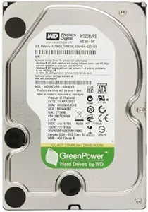 Western Digital WD20EURS 2TB Green AV-GP SATA Hard Drive — main product image