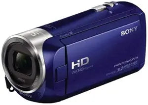 Sony HDRCX240/L Full HD 60P Camcorder (Blue) (Renewed)