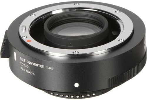 Sigma TC-1401 1.4X Teleconverter Nikon F Bundle
