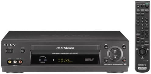 Sony SLV-N500 4-Head Hi-Fi VCR (Renewed)