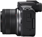 Canon CC-R501845ADV EOS R50 Mirrorless Camera with 18-45mm Lens Bundle