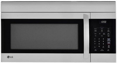 LG LMV1764ST 1.7 cu ft Over-the-Range Microwave