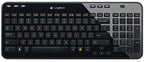Logitech K360 Wireless Keyboard - Compact, Black (Renewed)