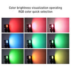 Fabater Underwater LED Video Light with RGB and Adjustable Color