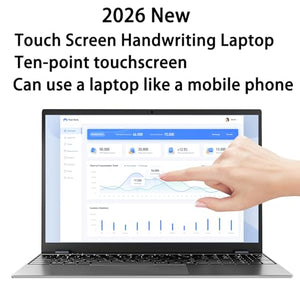 Morostron 16-Inch Touchscreen 2-in-1 Metal-Body Laptop