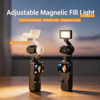 Tuvzylory Magnetic Rechargeable LED Fill Light for DJI Osmo Pocket 4