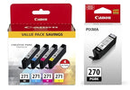 Canon 4328706651 PGI-270/CLI-271 Ink Tank 4-Pack
