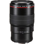 Canon 3554B002 EF 100mm f/2.8L Macro IS USM Lens Renewed