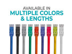Monoprice 141812 Cat6 Ethernet Cable 1ft Black 12-Pack