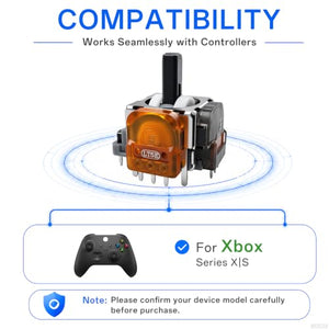 WCDZSU TMR Anti-Drift Xbox Controller Joystick Replacement Kit