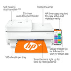HP 6458e Envy All-in-One Wireless Color Inkjet Printer + Cable