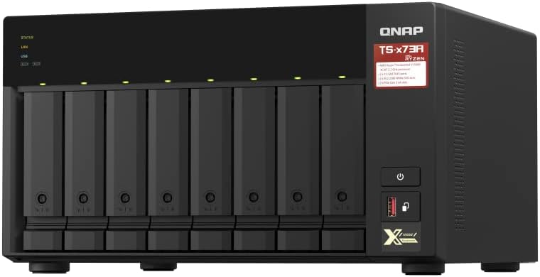 QNAP TS-873A-8G 8-Bay 2.5GbE High-Performance NAS