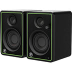Mackie CR3-X 3-Inch Creative Studio Monitors REAN Cable Bundle