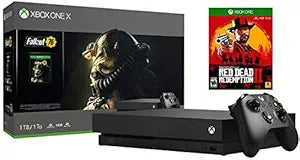 Microsoft Xbox One X 1TB Fallout 76 & RDR2 Bundle
