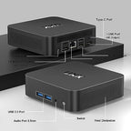 UXX N5095 Windows 11 Pro Mini PC Desktop Computer