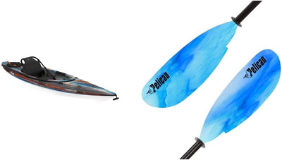 Pelican Argo 100XR Kayak with Poseidon Paddle Bundle