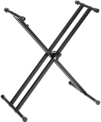 Alesis Recital 88-Key Digital Piano Keyboard Stand Bundle