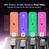 MAONO G3 Dual-USB Gaming Audio Mixer with XLR Input