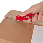 Westcott 17520 Saber Safety Cutter 5-Pack Red