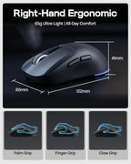 EPOMAKER NEX Lite Tri-Mode Wireless Gaming Mouse