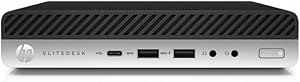 HP 8700 T Mini Desktop i7-8700T 8GB 1TB SSD Renewed
