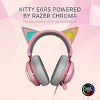Razer Kraken Pink Kitty Edition Renewed Gaming Headset