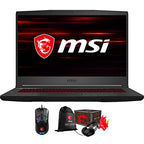 MSI GF63440-3203-226468 Thin Gaming Laptop: i5-10500H, 8GB, 256GB SSD, RTX 3050