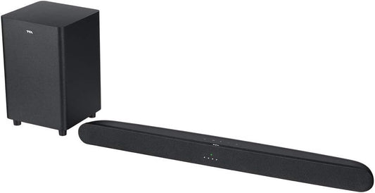 TCL 6+ TS6110 Alto 2.1 Channel Sound Bar with Wireless Subwoofer (Renewed)