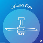 GE 71394 A15 40W Soft White Ceiling Fan Light Bulb 2-Pack