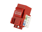 Monoprice 105375 Cat5E Punch Down Keystone Jack Red