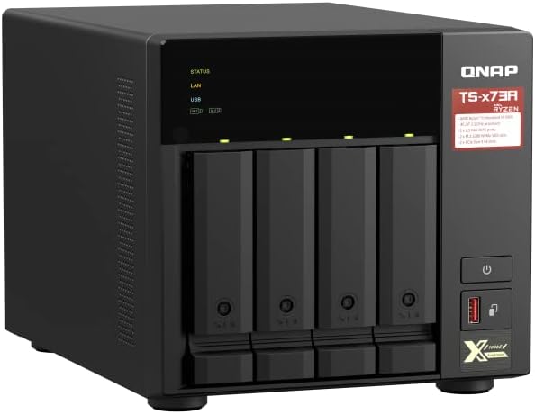 QNAP TS-473A-8G 4-Bay NAS Storage System
