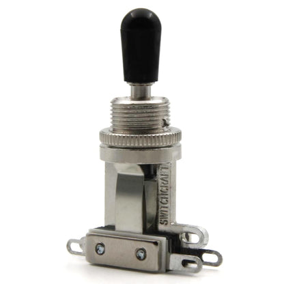Switchcraft 12120X 3-Way Toggle Switch, Short, Les Paul