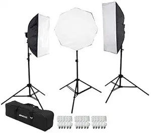 Westcott 483 3-Light D5 Daylight Softbox Kit with Case — main product image