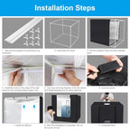 PULUZ 39-Inch LED Product Photography Light Box