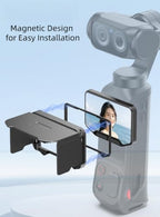 Yiran Aluminum Alloy Screen Hood for Insta360 Luna Ultra
