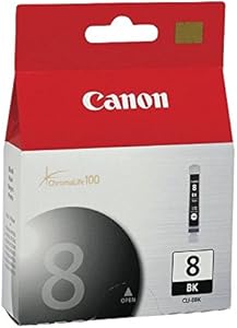 Canon CNMCLI8BK CLI-8 Black Ink Cartridge — main product image