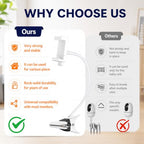 SZSHCSMY Tool-Free Clamp Baby Monitor Mount for HelloBaby