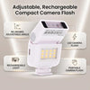 Sanpyl On-Camera LED Video Flash with 90-Degree Tilt Head