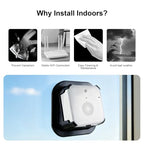 BestDay 2K Wireless Window Security Camera with 45-Day Battery
